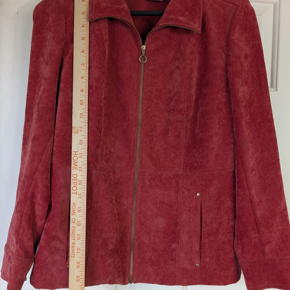 N Touch Red Corduroy‎ Jacket